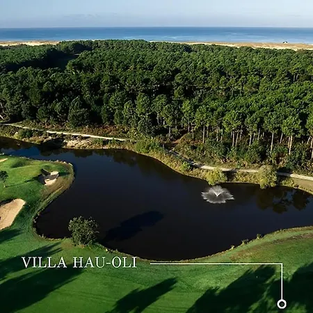 Hau'oli, 4 Chambres, Spacieuse, Piscine Privee, Grand Jardin Fleuri Vue Golf Et 8min A Pied De La Villa Moliets-et-Maa